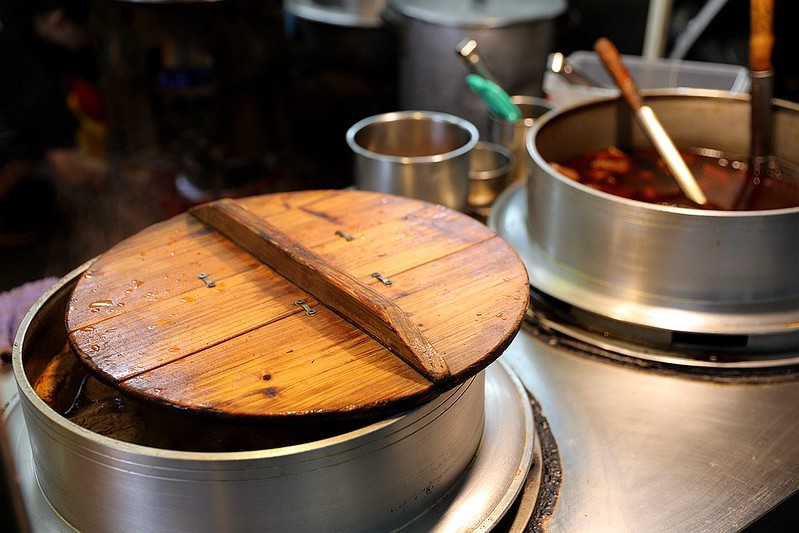 通化夜市唯寧記麻辣鴨血豆腐臭豆腐小吃美食61