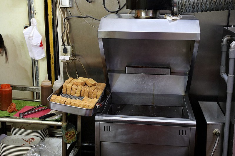 通化夜市唯寧記麻辣鴨血豆腐臭豆腐小吃美食57