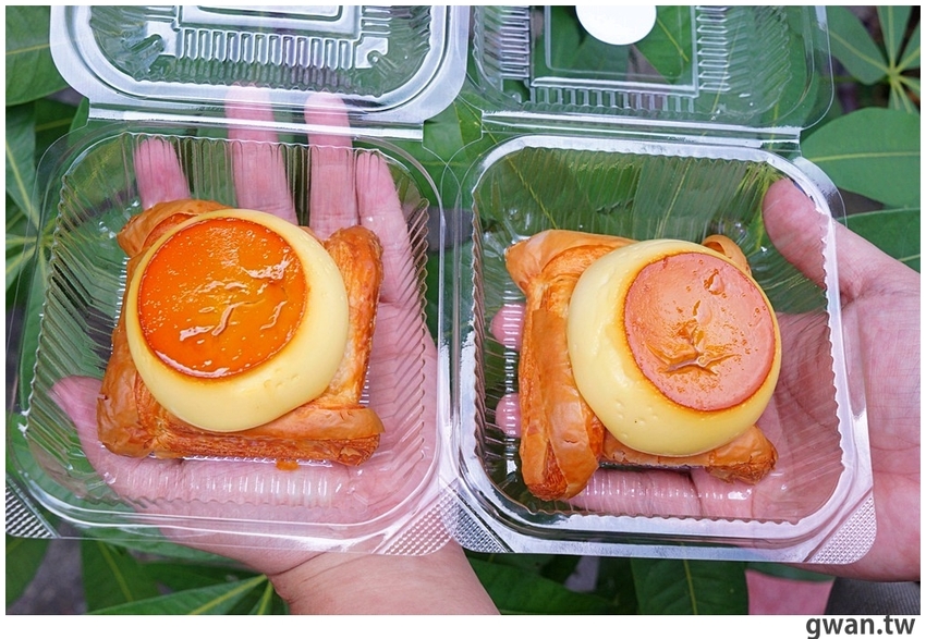 整顆手工布丁搭配丹麥麵包，台南超療癒的布丁麵包在這裡！