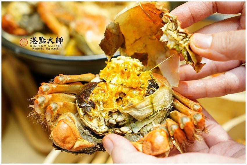 【桃園美食】港點大師．肥美大閘蟹+美味港點，南崁特力屋美食推薦!