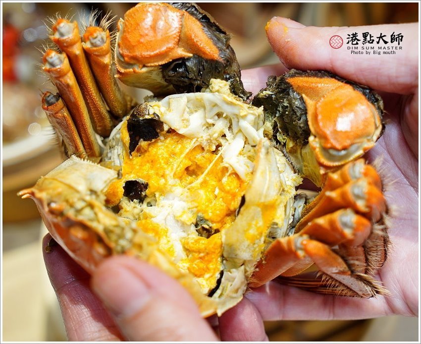 【桃園美食】港點大師．肥美大閘蟹+美味港點，南崁特力屋美食推薦!