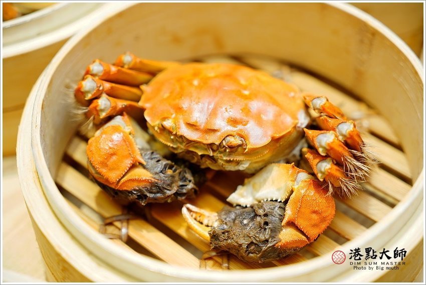 【桃園美食】港點大師．肥美大閘蟹+美味港點，南崁特力屋美食推薦!