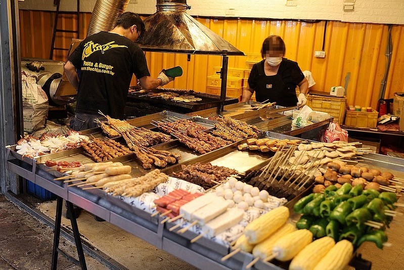 三重仁愛街無名碳烤串燒龍眼木碳烤隱藏版小吃美食18