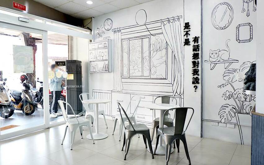 石饕低卡餐盒坊。走進2D漫畫世界吃便當,自助機點餐還可LINE PAY付款,台中鐵板低卡便當推薦 - 🍎 蘋果話日常🍎