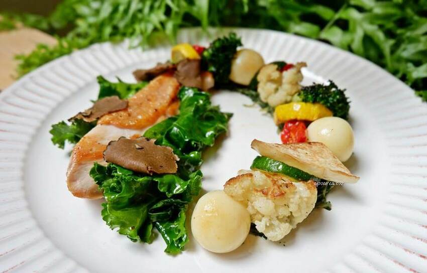 石饕低卡餐盒坊。走進2D漫畫世界吃便當,自助機點餐還可LINE PAY付款,台中鐵板低卡便當推薦 - 🍎 蘋果話日常🍎