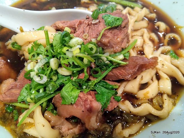 Awarded Beef Noodle store at 4th Floor of FEDS XinYi A13 department store, Taipei, Taiwan, Aug 26, 2020.