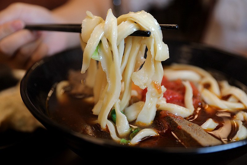 山西番茄牛肉刀削麵台北松山路好吃牛肉麵18