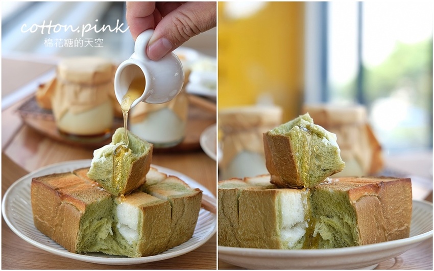 台中老店變身網美早午餐，向陽房最新厚茶生吐司必吃～陽光食事所文青風吐司盤百元有找！