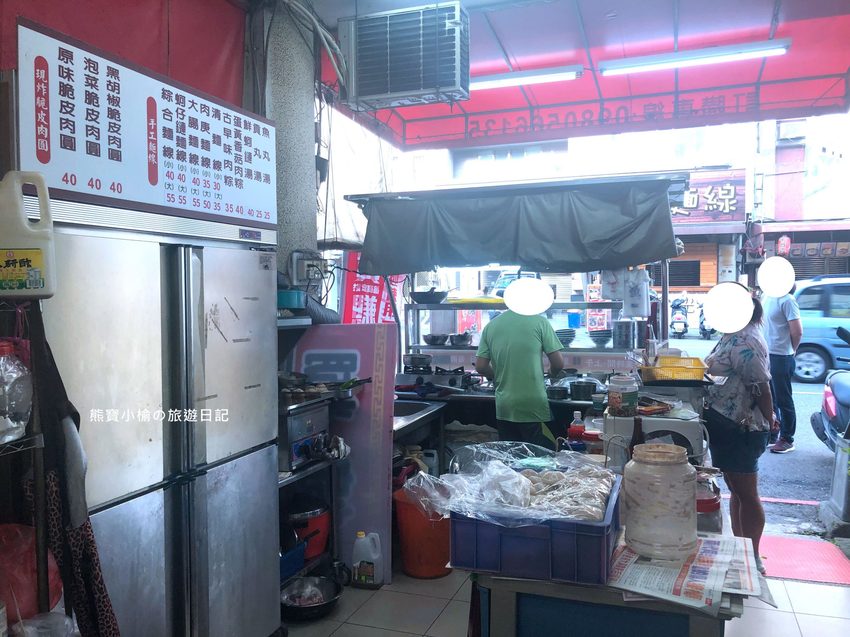 厚呷鹿港大腸麵線,台中火車站後站必吃銅板美食,脆皮肉圓真的有夠好吃!內文附詳細菜單介紹。 @熊寶小榆の旅遊日記
