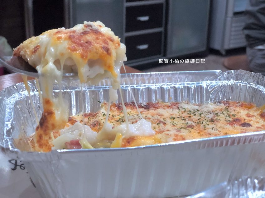 焗的飽平價義式焗烤竹北店,平價焗烤飯麵55元起,還有現烤比薩,新竹平日午晚餐好選擇!內文附詳細菜單。 @熊寶小榆の旅遊日記