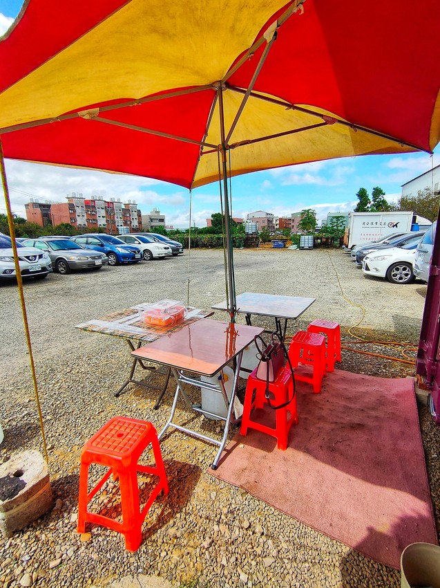 桃園大園美食-無名貨櫃早午餐-50元雞腿便當太佛心,圓夢老人在大園 @民宿女王芽月-美食.旅遊.全台趴趴走