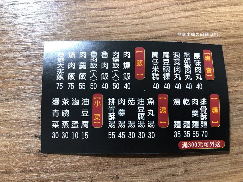 王哥肉丸大里店,碗粿大份好吃!大明路平價午晚餐好選擇,內文附詳細菜單價位表。 @熊寶小榆の旅遊日記