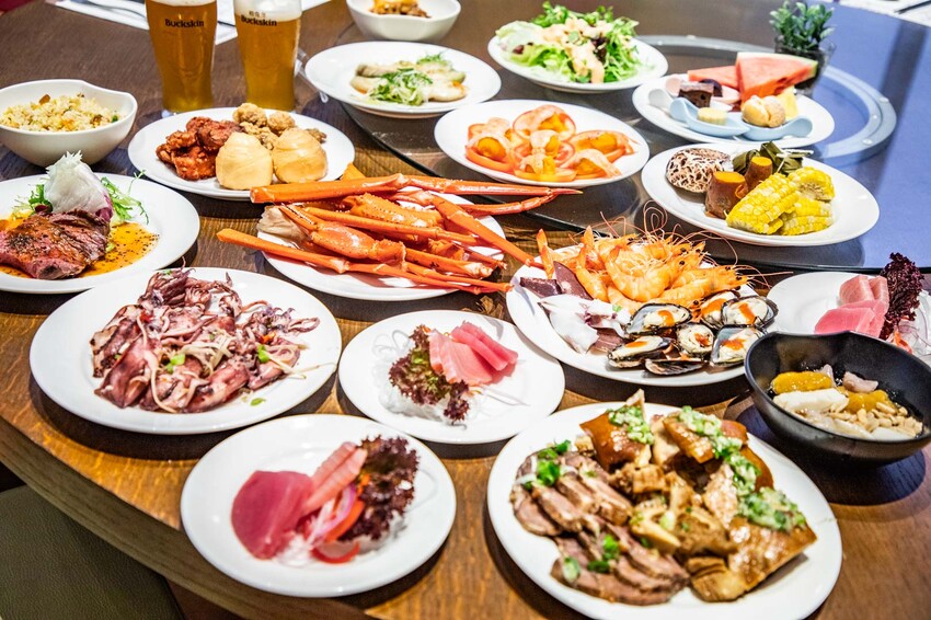 新北市金山區陽明山天籟渡假酒店|史上最強一泊8食,入住從早吃到晚!暢遊北台灣最大溫泉水樂園