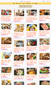 海綿飽飽的鳳梨城堡的美食牆