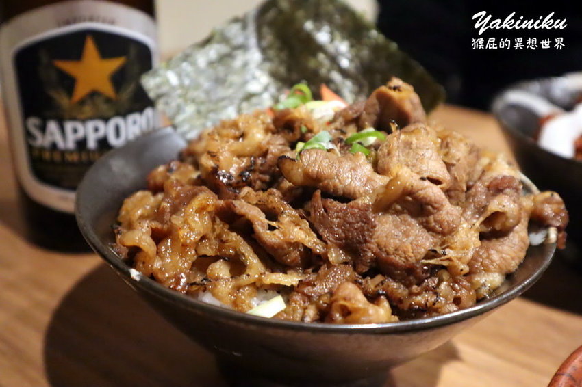 【新北新店】新店新開幕餐廳，雙北第一間牛丁次郎坊就在新店！深夜裡的和魂燒肉丼！內用雞白湯、冬瓜檸檬喝到飽！平價美味的燒肉丼飯！ @猴屁的異想世界