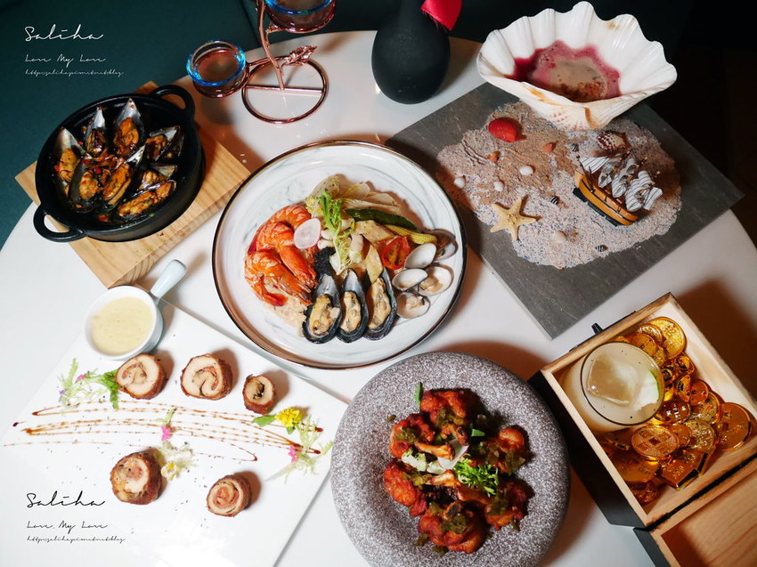 台北ig餐廳美食推薦Leone Restaurant浮誇系網美必拍調酒飲料中山區餐酒館 (1)