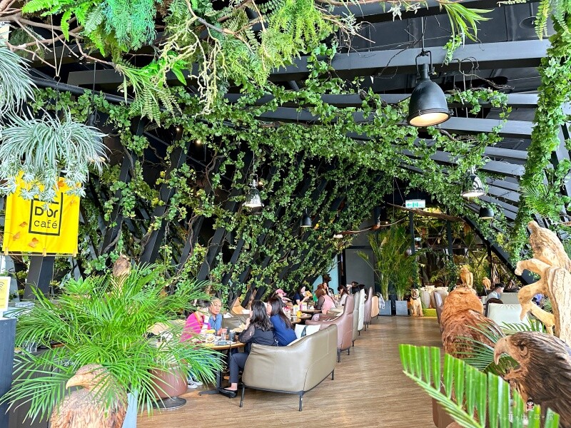 D’or caf’e 兜咖啡 新北最浪漫森林系不限時咖啡廳 懶得上山就來這裡享受森林浴～