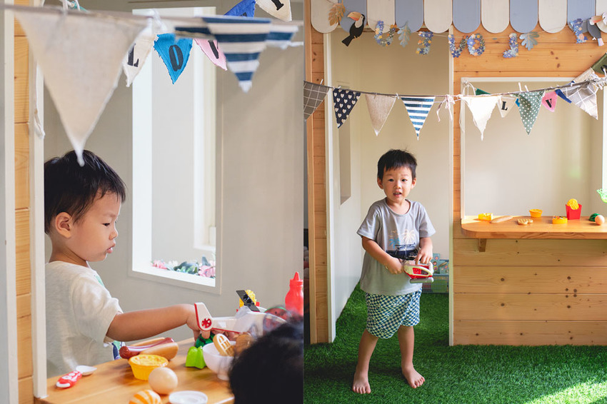 新竹民宿|大坪數、兒童遊戲區、挑高小閣樓和手工早餐,藏在北埔田野的歐風小屋|歐佳家民宿 - 食攝人生事務所