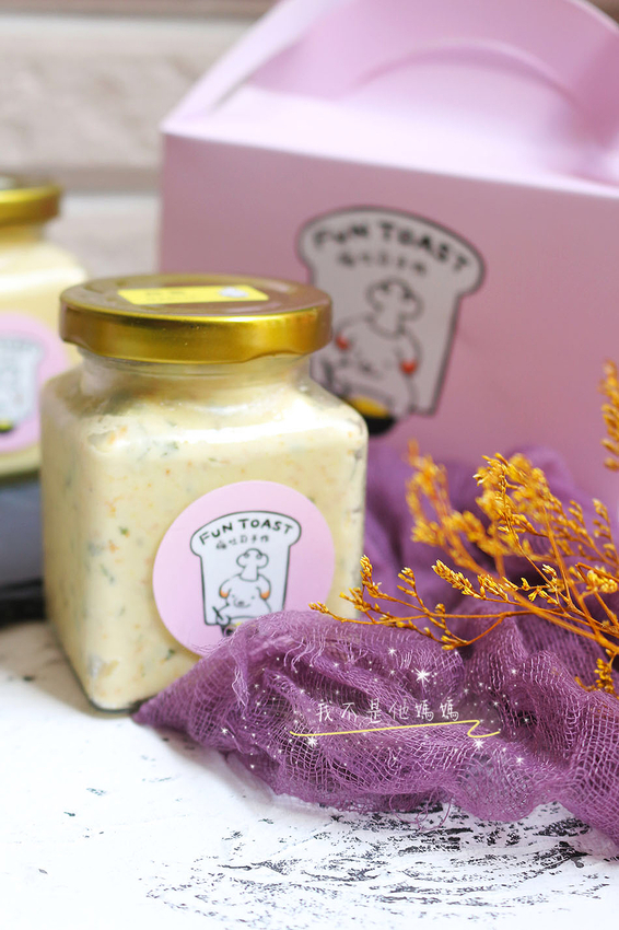 Funtoast,手做奶酥醬,奶酥醬,伊司尼奶油,米其林奶油,無添加奶油,無添加奶酥醬,三井上白糖,減醣奶酥醬,減醣抹醬,減醣果醬