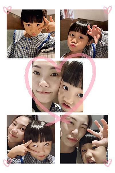 有種回到拍大頭貼的年代感(暴露年齡)