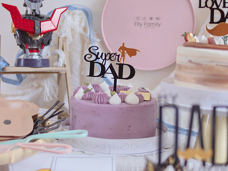 新竹 2022 父親節蛋糕 | 艾立公主蛋糕 我的超英老爸 芋頭控最愛紫玉布蕾,福源花生醬花生幸福