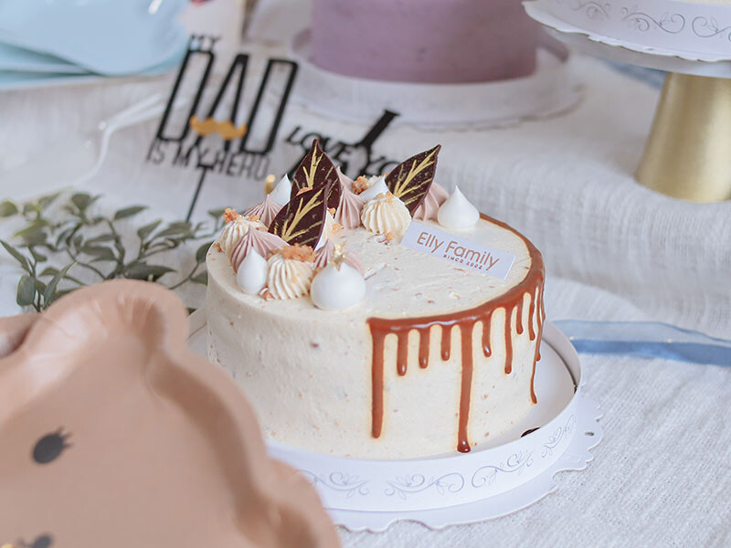 新竹 2022 父親節蛋糕 | 艾立公主蛋糕 我的超英老爸 芋頭控最愛紫玉布蕾,福源花生醬花生幸福