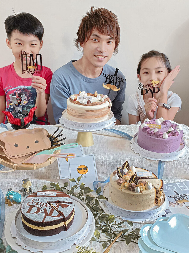 新竹 2022 父親節蛋糕 | 艾立公主蛋糕 我的超英老爸 芋頭控最愛紫玉布蕾,福源花生醬花生幸福