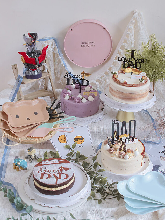 新竹 2022 父親節蛋糕 | 艾立公主蛋糕 我的超英老爸 芋頭控最愛紫玉布蕾,福源花生醬花生幸福
