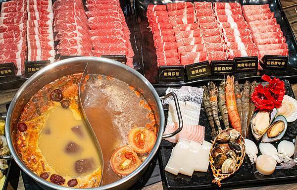 【林口美食】巴適經典麻辣鍋-單點的品質！超過15種不同部位的高品質肉類麻辣火鍋吃到飽