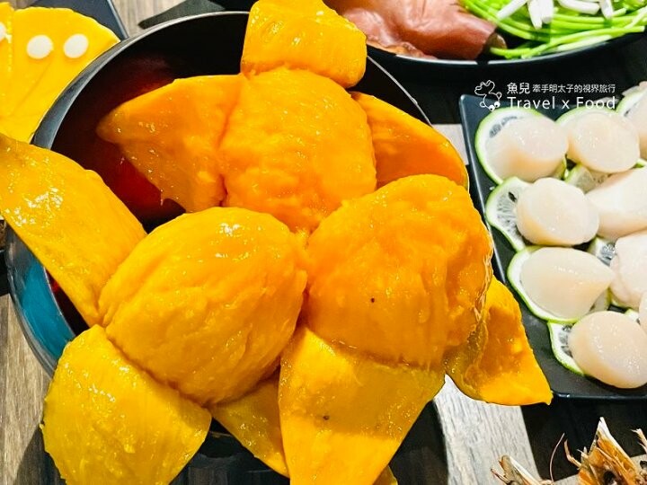 大胃王最愛!頂級和牛吃到飽,生啤喝到飽,當季水果也嗑到飽!澎湖囝仔的自學菜譜,巴適經典麻辣鍋(林口店) @魚兒 x 牽手明太子的「視」界旅行
