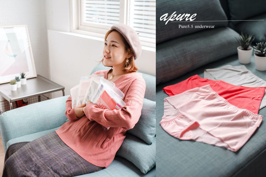 照顧私密肌Pure5.5 酸鹼平衡褲 |內褲推薦舒適新體驗aPure