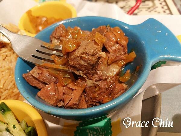 阿布都中東料理 公館美食 台北異國美食 捷運公館站 牛肉卡布撒手抓飯 Kabsa Beef