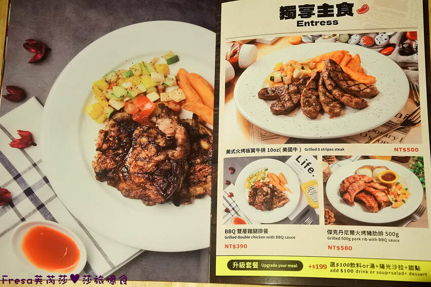 台北漢堡【史丹貓美式餐廳】西門町聚餐推薦！全日供餐松露香！比臉大的牛肉漢堡│義大利麵│運動賽事│萬華美食 - Fresa芙芮莎♥莎旅憶食