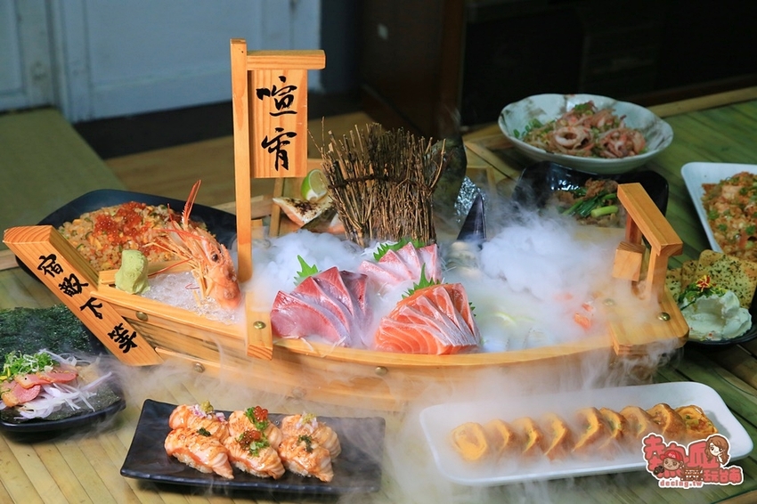 【台南美食】台南少見不限時段酒類喝到飽的居酒屋,鮭魚全餐就是要讓你吃到笑咪咪:喧宵いざかや - 熱血玩台南。跳躍新世界