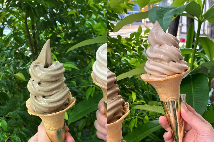 知名愛玉冰店 開賣霜淇淋 和冰淇淋聖代 / 菜單上看不到.直接點