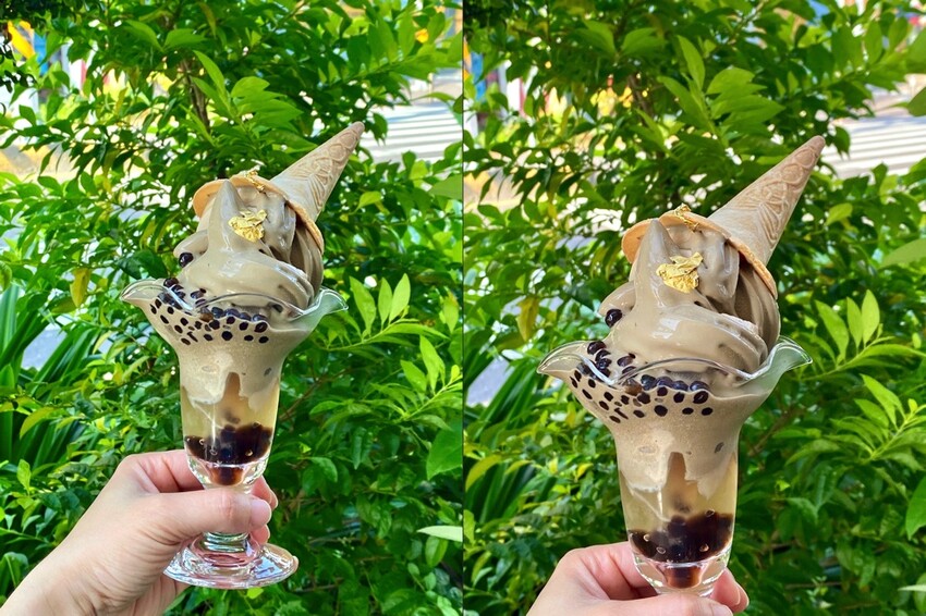 知名愛玉冰店 開賣霜淇淋 和冰淇淋聖代 / 菜單上看不到.直接點