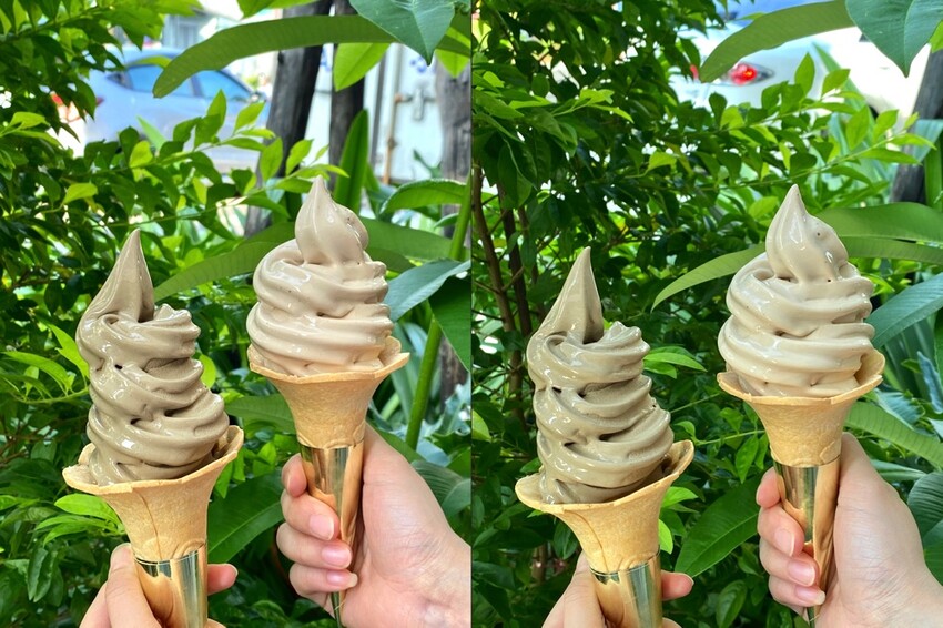 知名愛玉冰店 開賣霜淇淋 和冰淇淋聖代 / 菜單上看不到.直接點