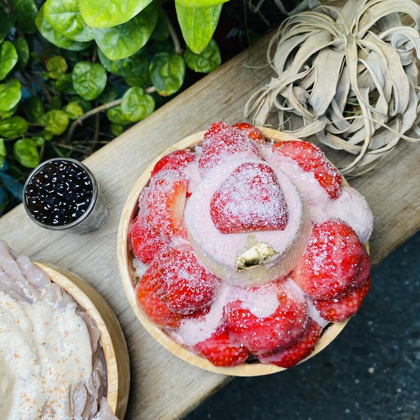 知名愛玉冰店 開賣霜淇淋 和冰淇淋聖代 / 菜單上看不到.直接點