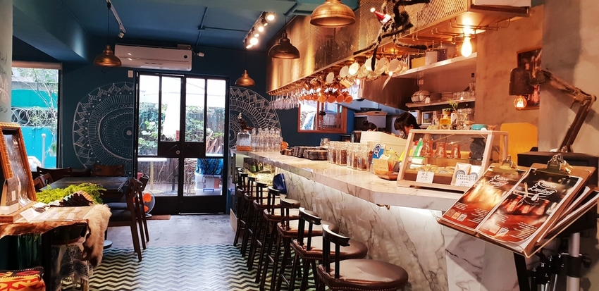 200891.jpg - 【台北.東門站】登陸土星永康店友善寵物咖啡廳。土耳其咖啡超好喝。藍色系網美店超好拍