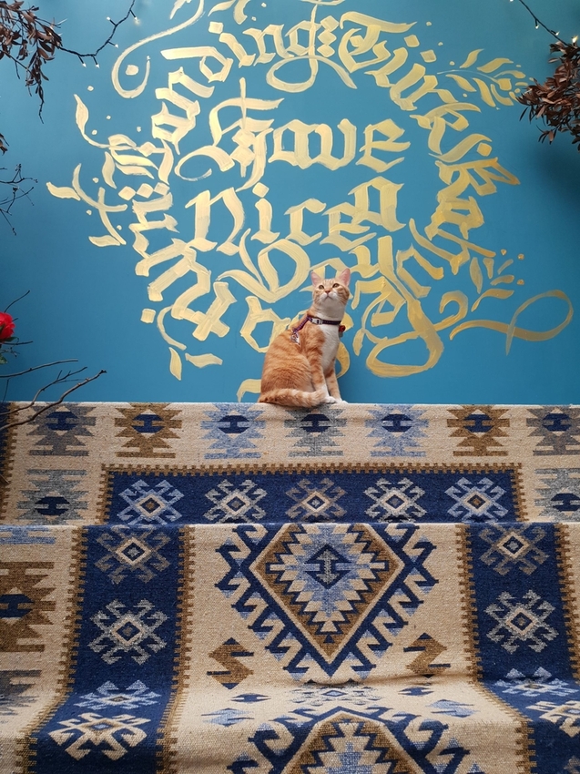 200924.jpg - 【台北.東門站】登陸土星永康店友善寵物咖啡廳。土耳其咖啡超好喝。藍色系網美店超好拍