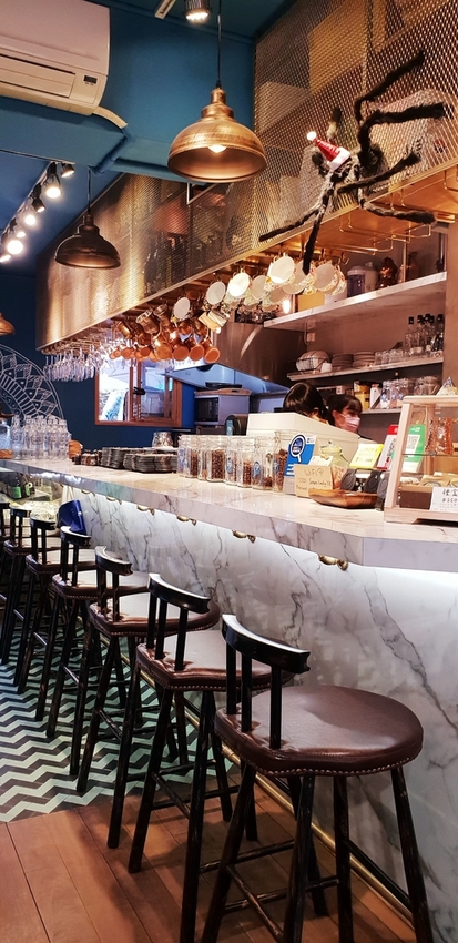 200892.jpg - 【台北.東門站】登陸土星永康店友善寵物咖啡廳。土耳其咖啡超好喝。藍色系網美店超好拍