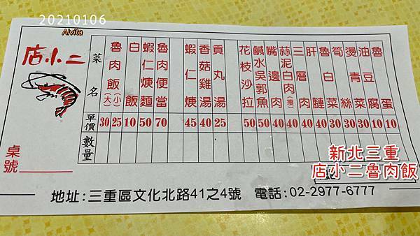 【新北。三重】↠文文吃吃↠台灣之光+三重必吃五大魯肉飯、不踩雷推薦|店小二魯肉飯 近捷運台北橋站、天台影城、三和夜市