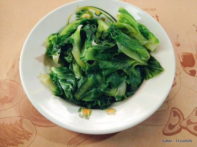 Taiwan traditional dishes 「舒朵蚵仔煎肉羹」(Fried Oyster & Pork Meatn soap) , Taipei, Taiwan, SJKen, Aug 31, 2020