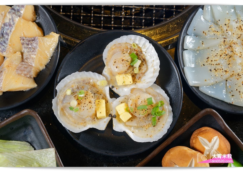 台北宵夜場推薦,醬太郎日式燒肉 吃到飽,午餐549/晚餐.假日649/免收服務費,招牌牛舌/松阪豬/羊排/韓式炸雞/啤酒無限暢飲,中山站燒肉推薦 - 大胃米粒 DAVID & MILLY