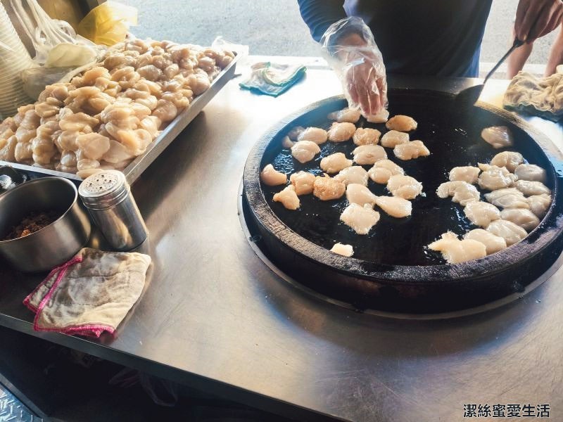 大灣三王廟肉粿 煎粿中