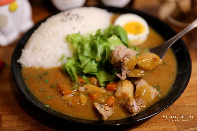 笑貓咖哩咖哩飯專賣店南京復興微風廣場隱藏美食240