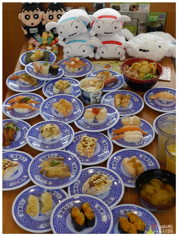 桃園青埔美食｜『藏壽司-桃園青埔店』桃園高鐵New Open迴轉壽司~試營運期間9折優惠~ - 瑋瑋＊美食萬歲