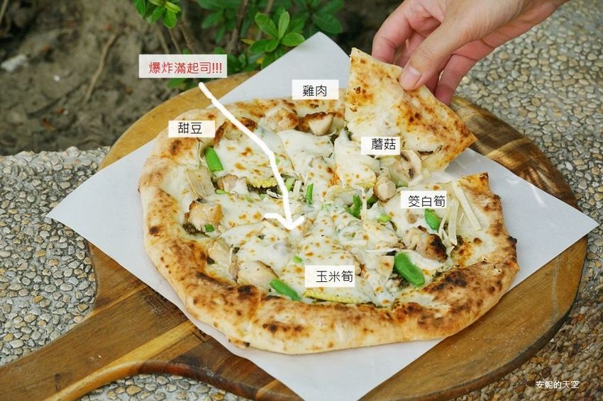 [ 新莊 明天沒PIZZA]最強路邊三輪車小攤 手工PIZZA現烤出爐 - 安妮的天空
