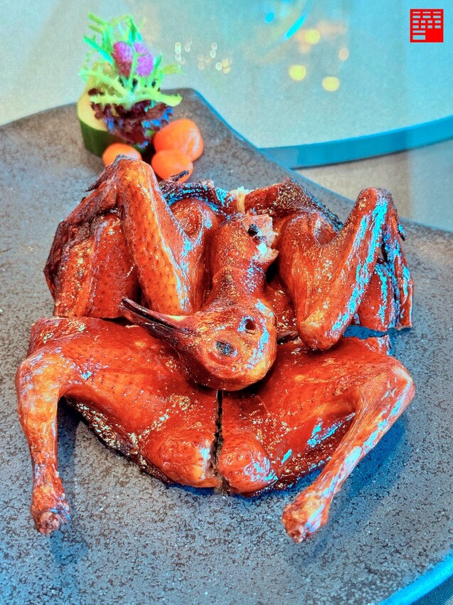 台中市西屯區台中西屯美食／慶生聚餐推薦「頂粵吉品」　必吃烤鴨、乳鴿　耗資5億元打造的頂級中餐廳