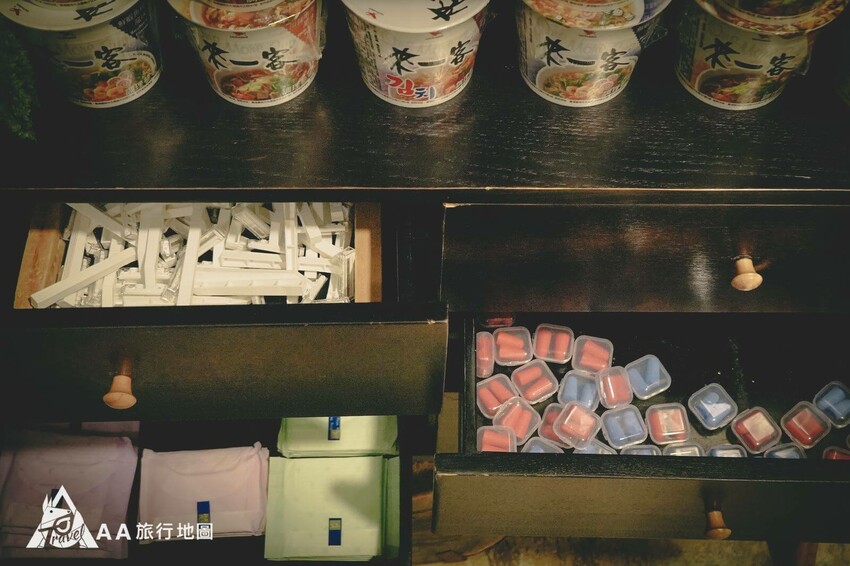備品櫃提供的物品